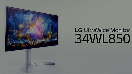 LG 34WL850-W UltraWide Monitor Overview 
