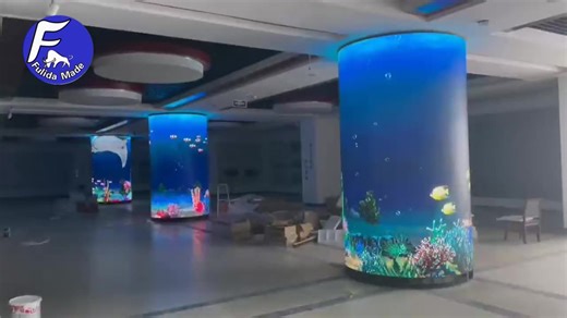 Curved Flexible Soft LED Screen Display Module Pantalla Flexible LED Panel Video Wall Display