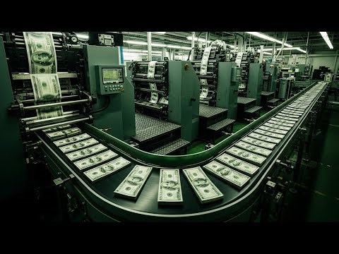 How Money Is Printed 💵 | Inside the U.S. Dollar Factory (Full Process)