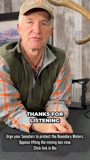 Fresh Tracks with Randy Newberg | 🚨Congress just overrode years of public input on the Boundary Waters mine. This matters for the future of this iconic landscape and for... | Instagram