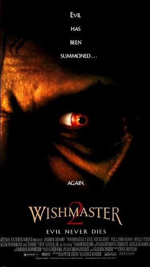 Wishmaster 2: Evil Never Dies (1999) - Movie Review #wishmaster2 #andrewdivoff #horror