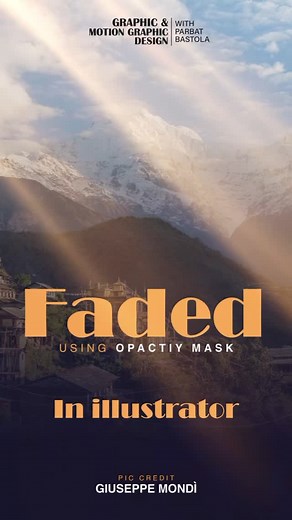 "Unlock creative possibilities with the Opacity Mask in Illustrator! 🎨✨ Perfect for blending, revealing, and creating stunning effects effortlessly. Inspired from @barnardco #IllustratorTips #graphicdesign #tips #illustrator #graphicdesigner #reels #tutorial #adobe #learning #tipsandtricks #designtips | Parbat Bastola