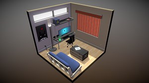 Test Room - Download Free 3D model by nickheitzman