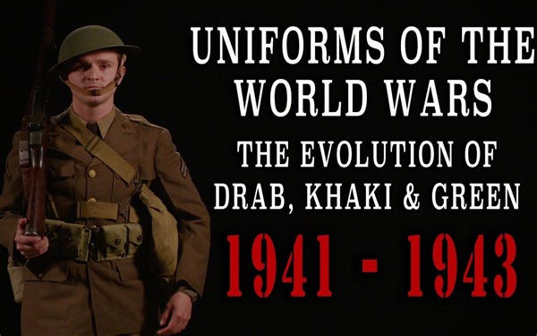 1941-1943年美军各部队制服与装备展示