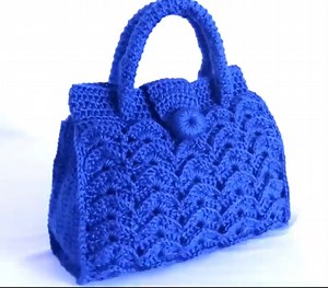 Crochet bag 3D embossed - Crochet Tutorial | The Show