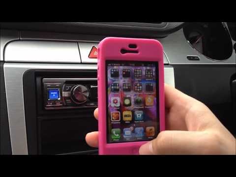 Alpine CDE-133BT Bluetooth Pairing Guide (Apple iPhone)