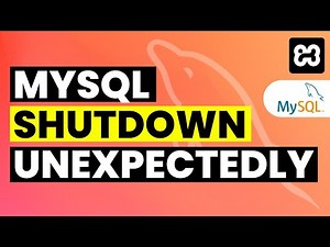 Fix MYSQL Shutdown Unexpectedly | 100% Working Solution [updated]