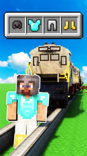 Steve Random Armor vs Train