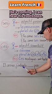 1.2K views · 163 reactions | How to choose between "SES" and "CES" in French? 樂 | Improve your French skills with us! ✔️ #apprendrelefrançais #dailyfrench #frenchlesson #frenchgrammar #parlerfrançais #studyfrench | OuiTeach & French Becomes Easy | Facebook