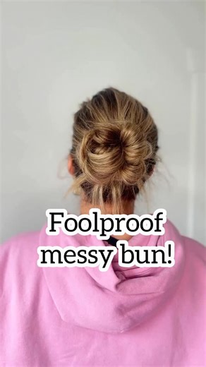 Lainey Ostrom on Instagram: "Foolproof low messy bun! I really do think I could come up with 100 different ways to do a messy bun 😆This one is super easy to achieve 🩷#lowmessybun #messybuns #messybunstyle #lowbuns"