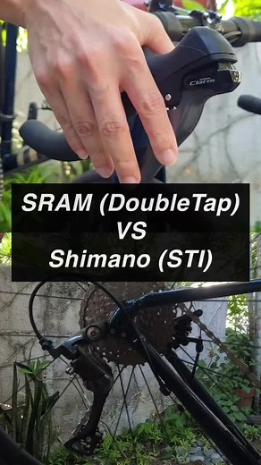 Difference Between Shimano STI and SRAM DoubleTap Explained