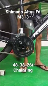 Shimano Altus FD m313 Shifting Performance