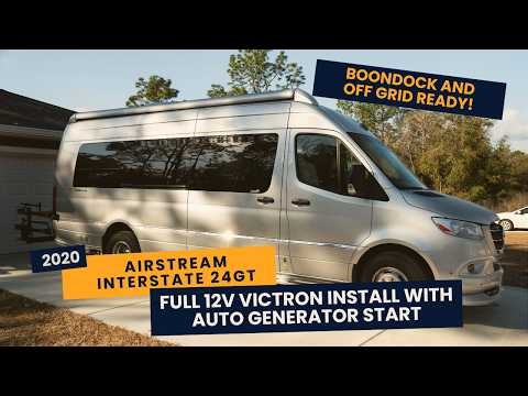 2020 Airstream Interstate 24GT - Victron Installation with Auto Generator Start