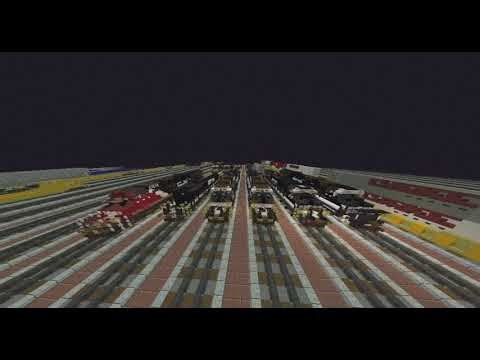 Norfolk Southern and Canadian National ET44AC / H in Minecraft