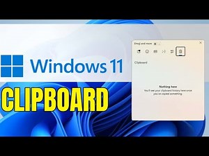 How to Use Clipboard History in Windows 11 | Copy Paste in windows 11