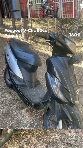 🛵💥 Peugeot V-Clic 90cc projekti Kontiolahdelta! Tuunattu 90cc kansi, A9 nokka, Maloss