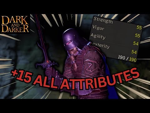 +15 ALL ATTRIBUTES ARTIFACT BARB IS BROKEN 🤯 - Dark And Darker