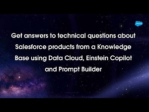 Search unstructured Salesforce docs in Data Cloud and Einstein using RAG technology