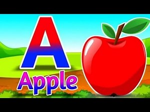 ABCD || A to Z English alphabet, ABCD Capital Letters, Learning English , kids educational video ,A🍎
