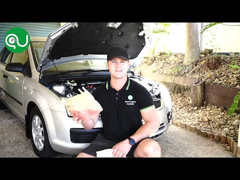 How to Remove and Replace a Ford Focus Coolant Tank Overflow Bottle LT 2005-2010