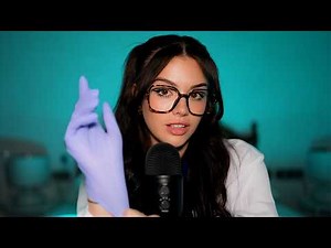 asmr doctor performs a stress levels exam on you….