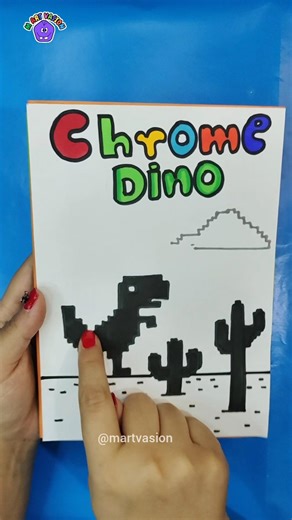 Google Chrome Dinosaur Game Book Ending🦖💔 #chromedinosaurgame #dinosaurgame #gaming #sad #sadending