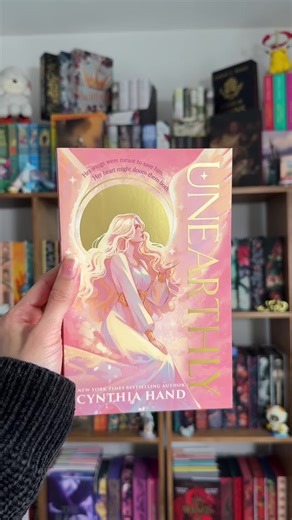 How beautiful is this cover! Have you read the unearthly trilogy yet? @HarperCollinsUK #newbooks #lovetriangle #yafantasy #paperback #booktok