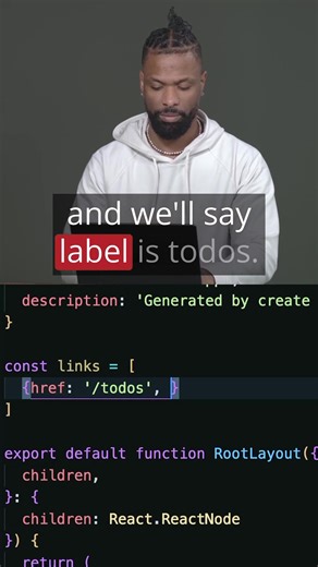 Coding a nav bar in Next.js Learn the complete fundamentals of Next.js with Scott Moss here: https://frontendmasters.com/courses/next-js-v3/?utm_source=social&utm_medium=facebook&utm_campaign=nextnav | Frontend Masters