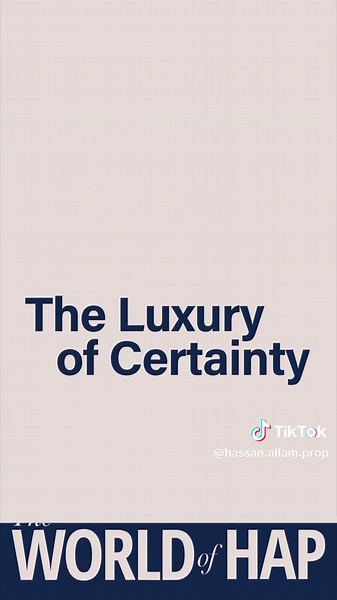 HAP: Experience the Luxury of Certainty in Your Home
