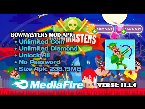Cara Download Bowmasters Mod Apk Versi 11.1.4 || mod game - bowmasters