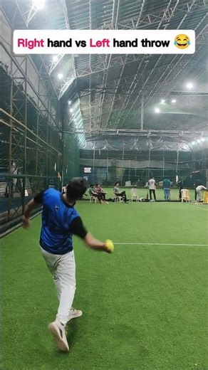 Right Hand vs Left Hand Throw 😂 | Funny Shorts #cricketshorts #cricket #shorts #uselessexperts