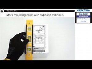 How to Panel Mount the Yaskawa GA500 Industrial AC Microdrive