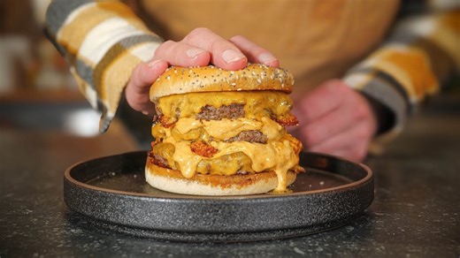 【食荤者Pitmaster】在家也能实现汉堡自由，大厨亲手教学！