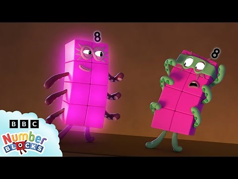 Villains and Super Heroes! | Learn to Count | Cartoon Maths for Kids | @Numberblocks