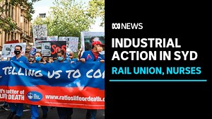 2.8K views · 35 reactions | Commuters were urged to avoid travelling on the rail network as Sydney faces a week of chaos with industrial action across multiple public sectors. Tim Swanston on the industrial strike, and health workers threatening more industrial action after turning down a 3 per cent pay rise offer. | ABC News | Facebook