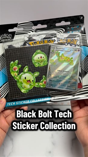 pkmn.rach on Instagram: "Black Bolt Sticker Collection. Not the same rare back to back 🤦🏻‍♀️ lol. #pokemoncards #blackbolt #pokemonreels"