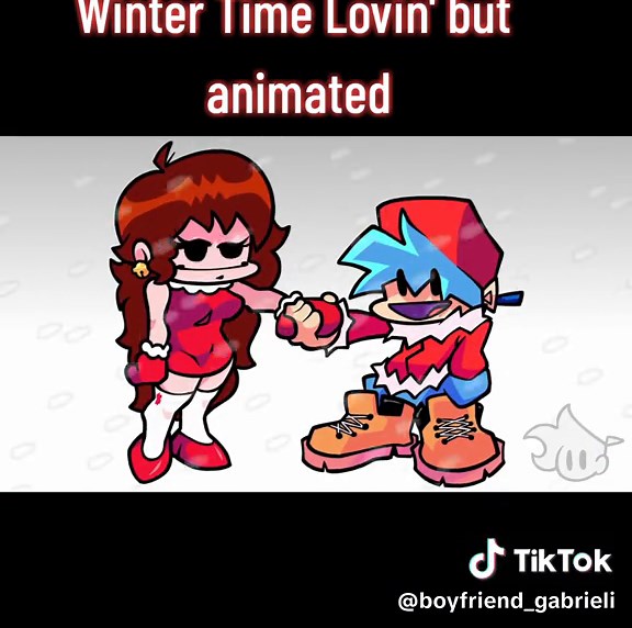 Animated Winter Time Lovin' - Friday Night Funkin' Mod