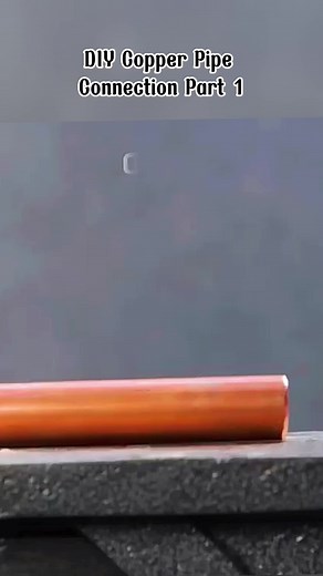 DIY Copper Pipe Connection Part 1. #craft #mindset #learnontiktok #craftpanda #yeunghethuat