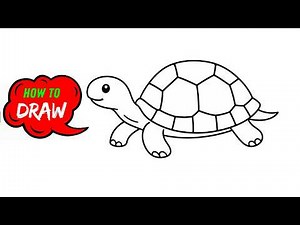 How to Draw a Turtle Step by Step 🐢 Easy Sketch Tutorial for Beginners