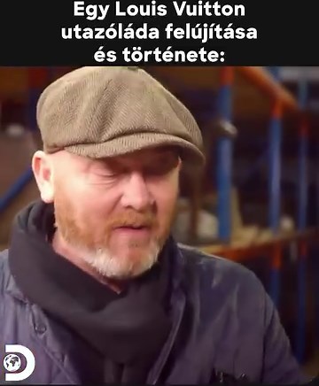 551K views · 7.1K reactions | Hogyan újítható fel egy több, mint 100 éves Louis Vuitton utazóláda? Egy tapasztalt bőrműves visszahozza a Drew Pritchard által talált, különleges régiségnek számító utazóláda régi fényét. #régiségvásár #régiség #discoverymagyarország #antik | Discovery Channel Magyarország | Facebook