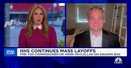 Former FDA Commissioner Dr. Mark McClellan on HHS mass layoffs, impact on disease prevention