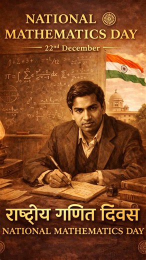 Dr.Gajendra Purohit | On National Mathematics Day, we honour Srinivasa Ramanujan - India’s timeless gift to Mathematics and the world🇮🇳 #mathsday #gpsir... | Instagram