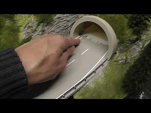 Part 2 Modellbahn H0 Landschaft Straßenbau Leitplanken Modell Railroad Street Strada