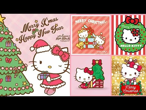 Cute Hello Kitty Christmas Wallpapers | Backgrounds | Kitty MJ