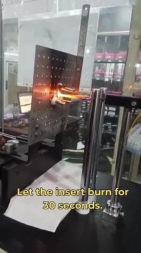 Glow Wire Test | 16 Amp 3 Pin Insert | Heat Resistance Test