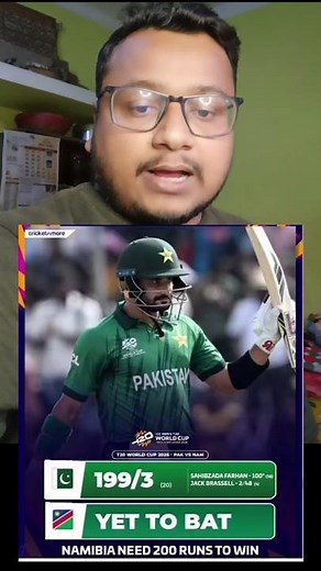 Pakistan 199/3 vs Namibia 🔥🏏 | T20 World Cup 2026 Power Show! #t20worldcup2026