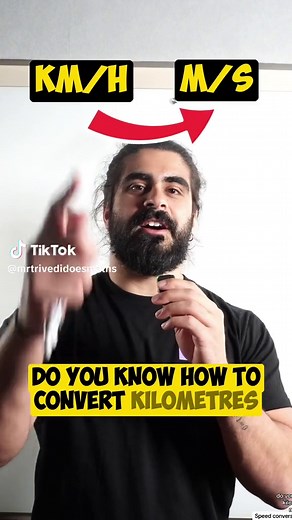 How to Convert KM/H to M/S: A Simple Guide