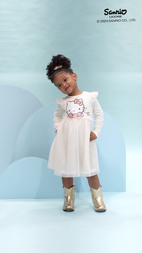 Add a splash of Hello Kitty style, or go all out and get the range! Visit your nearest PEP to shop for girls (size 2-7 years) from R89.99 #LifesBetterwithPEP #kidsfashion #hellokitty #fypシ