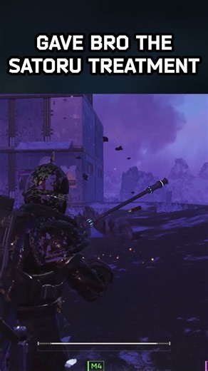 Gave Bro The Satoru Treatment - #helldivers2