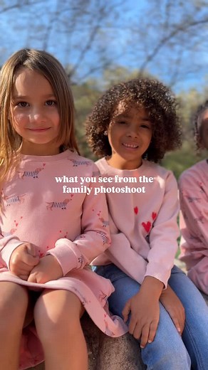 Silly bts moments? Yes please! Can’t wait to keep sharing more from the AW26 photoshoots with you all✨🍂 • • • #vignettegirls #cutekidsclothes #matchingsisters #girlsdress #kidsboutiqueclothing #kidsclothingbrand #matchingsiblings #kidsfallfashion #funnykids #familyphotoshoot #photoshootbts #familyphotoshootideas #funnyfamily #girlsboutique #babydress | Vignette